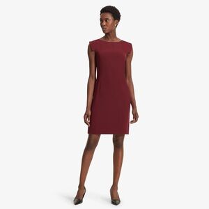 M.M. LaFleur - The Sarah Dress - Crepe - Pomegranate